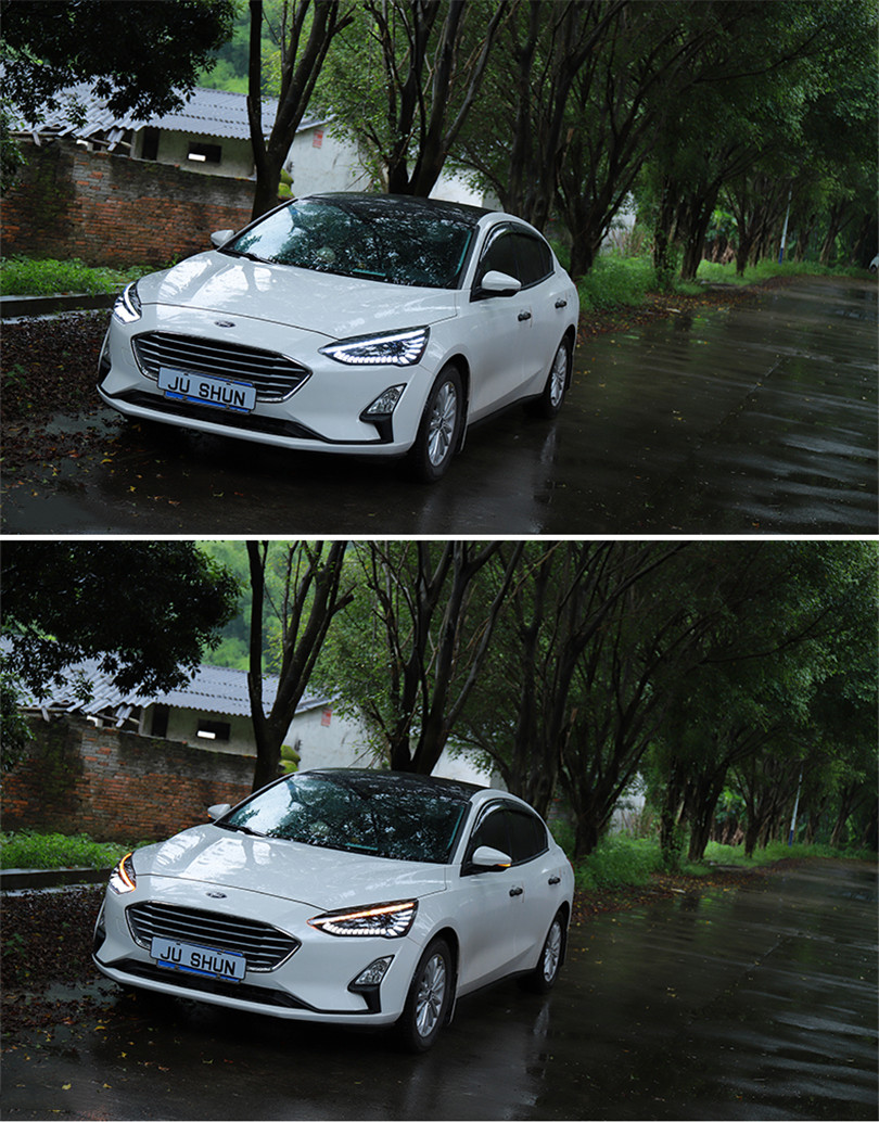 Head Lamp For Car 20 19 Ford new Focus 5 Headlights Fog Light Daytime Running Lights DRL H7 LED Bi Xenon Bulb Car Accessories