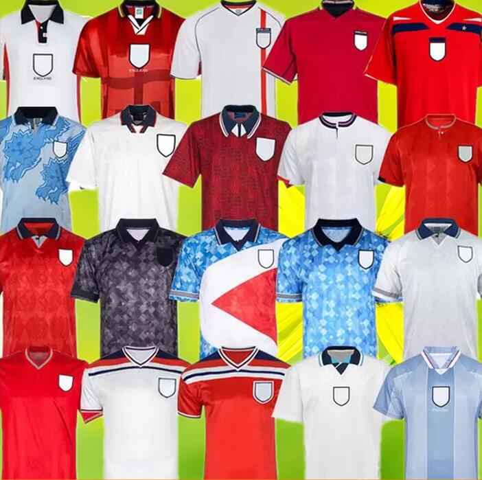 1982 1994 1998 2002 1996 2008 89 EnGlAND soccer jerseys Blackout kits BECKHAM GASCOIGNE OWEN GERRARD Retro football shirt BARNES 1990 mash up FOWLER ROBSON SCHOLES, 1990 home
1982 1994 1998 2002 1996 2008 89 EnGlAND soccer jerseys Blackout kits BECKHAM GASCOIGNE OWEN GERRARD Retro football shirt BARNES 1990 mash up FOWLER ROBSON SCHOLES, 1990 home