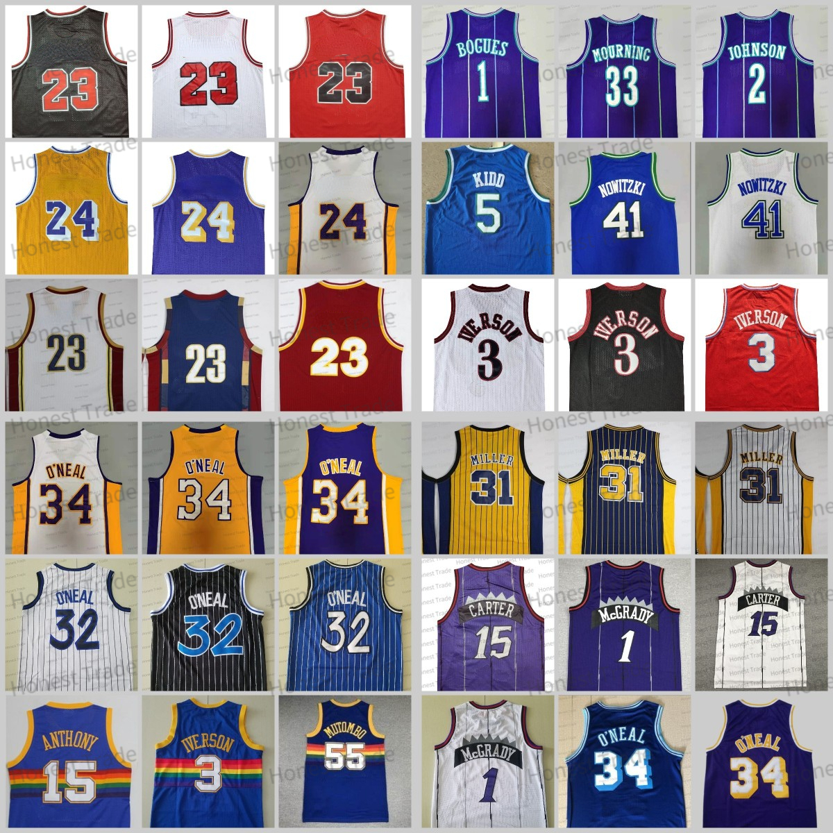 Retro Basketball Jersey Mcgrady Erving 2 Johnson Dirk Kidd Nowitzki Iverson Anthony Dennis 33 Hill Rodman Shaq Shaquille Carter Bogues Neal Stitched Men Jerseys
Retro Basketball Jersey Mcgrady Erving 2 Johnson Dirk Kidd Nowitzki Iverson Anthony Dennis 33 Hill Rodman Shaq Shaquille Carter Bogues Neal Stitched Men Jerseys
