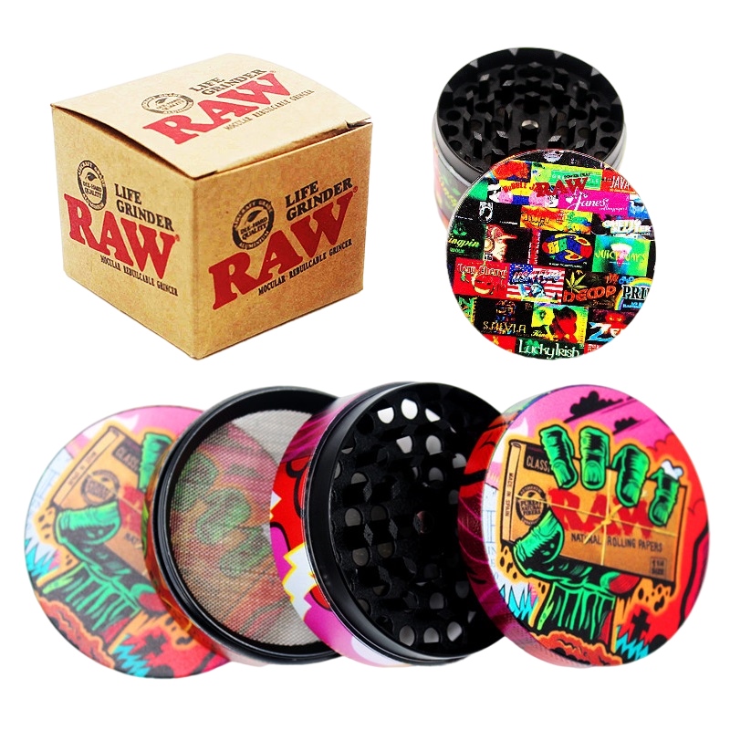 Raw Zinc Alloy Grinder 63mm Smoking Accessories 4 Layers Herbs Crusher for Vaporizer Dry Herb OEM Colorful Grinders Factory price
Raw Zinc Alloy Grinder 63mm Smoking Accessories 4 Layers Herbs Crusher for Vaporizer Dry Herb OEM Colorful Grinders Factory price
