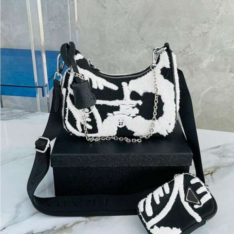 Evening Bags Bags Women Handbag Hobo Chain Shoulder Bag Floral Lambwool Embroidery Twill Stripes Strap Canvas High Quality Wallet DetachablM
Evening Bags Bags Women Handbag Hobo Chain Shoulder Bag Floral Lambwool Embroidery Twill Stripes Strap Canvas High Quality Wallet DetachablM