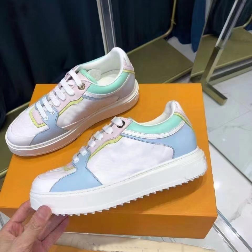 New TIME OUT Sneakers Embossed Leather Shoes Fashion Women Sneaker Platform Trainers Chaussures Rubber Outsole With Box 35-41
New TIME OUT Sneakers Embossed Leather Shoes Fashion Women Sneaker Platform Trainers Chaussures Rubber Outsole With Box 35-41