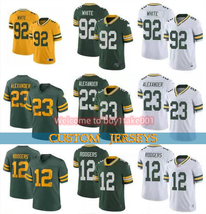 Football Jerseys Costom Packers''12 Aaron Rodgers 28 AJ Dillon 23 Jaire Alexander 69 David Bakhtiari 13 Allen Lazard Randall Cobb Rashan Gary Eric Stokes Crosby Tonyan, Custom men (baozhuanggong)
Football Jerseys Costom Packers''12 Aaron Rodgers 28 AJ Dillon 23 Jaire Alexander 69 David Bakhtiari 13 Allen Lazard Randall Cobb Rashan Gary Eric Stokes Crosby Tonyan, Custom men (baozhuanggong)