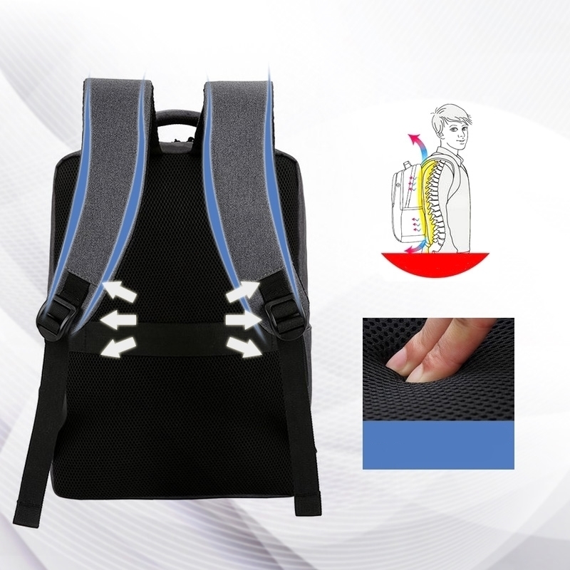 School Bags Anti Theft Oxford Men 14 inch Laptop Backpacks Fashion Travel Male Mochilas Feminina Casual Women bag USB Charging 220926