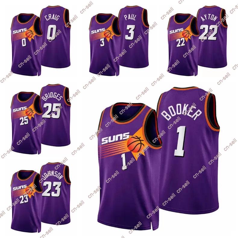 Basketball Jerseys Devin Booker Chris Paul 22 Ayton 25 Bridges 2022-23 season purple city Men Women Youth jersey
Basketball Jerseys Devin Booker Chris Paul 22 Ayton 25 Bridges 2022-23 season purple city Men Women Youth jersey