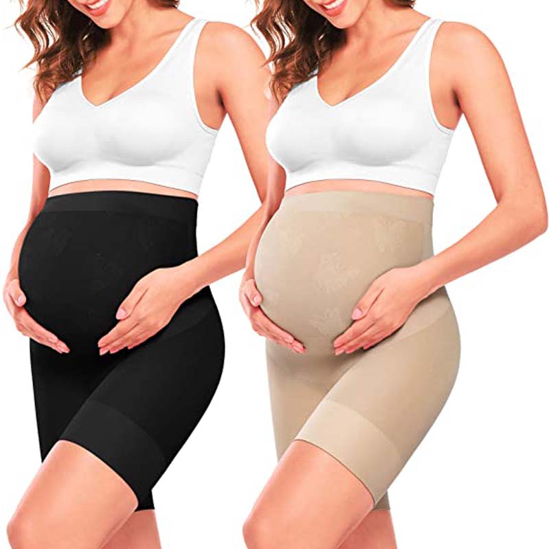 Maternity Intimates Baby Bump Premium Maternity Shapewear High Waisted Mid Thigh Pregnancy Underwear Prevent Chaffing Soft Adominal Support, Beige
Maternity Intimates Baby Bump Premium Maternity Shapewear High Waisted Mid Thigh Pregnancy Underwear Prevent Chaffing Soft Adominal Support, Beige