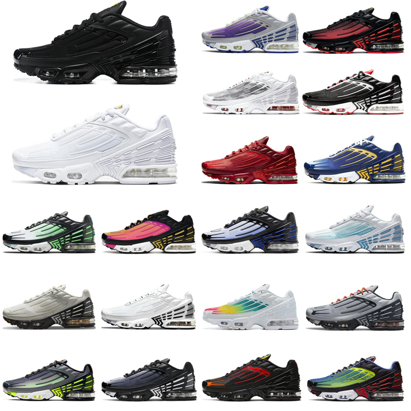 Running shoes tn plus 3 Mens sports sneakers Women trainers New Style of Triple Black White Neon Obsidian Orange Red Iridescent EUR 36-45, Blue iridescent 40-46
Running shoes tn plus 3 Mens sports sneakers Women trainers New Style of Triple Black White Neon Obsidian Orange Red Iridescent EUR 36-45, Blue iridescent 40-46