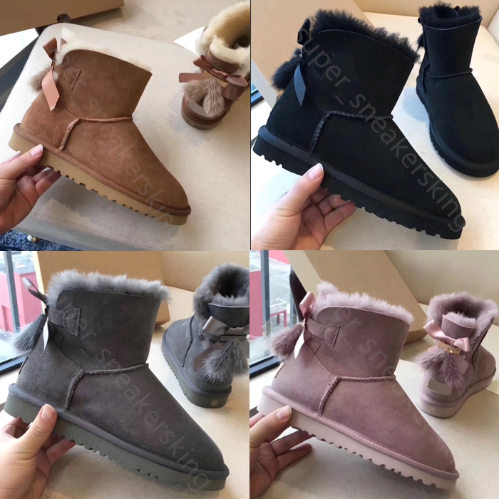 New Selling Australia Classic Warm Boots USA Women Mini Snow Boot Winter Full fur Fluffy Ankle Boots Flat Heels Luxurious Winters Shoes with box 35-41, 16
New Selling Australia Classic Warm Boots USA Women Mini Snow Boot Winter Full fur Fluffy Ankle Boots Flat Heels Luxurious Winters Shoes with box 35-41, 16