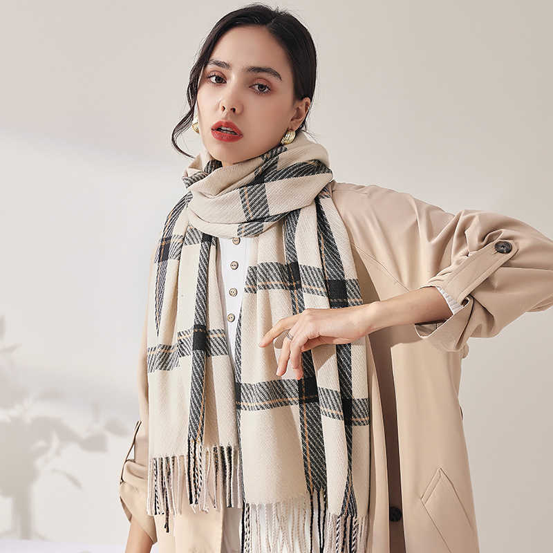 Scarves VISROVER 9 Color Checked Winter Scarf For Women Fashion Female Plaid Shawl Cashmere Handfeel Winter Wrap Warm Autumn Hijab Gift G220927
Scarves VISROVER 9 Color Checked Winter Scarf For Women Fashion Female Plaid Shawl Cashmere Handfeel Winter Wrap Warm Autumn Hijab Gift G220927