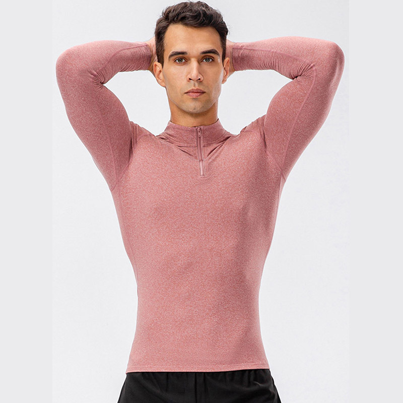 Men's Thermal Underwear Male Quarter Zip Pullover Mens Thermal Compression Shirt Workout Sports Tops Long Sleeve with Fleece Lined 1 or 2 Pack 22
