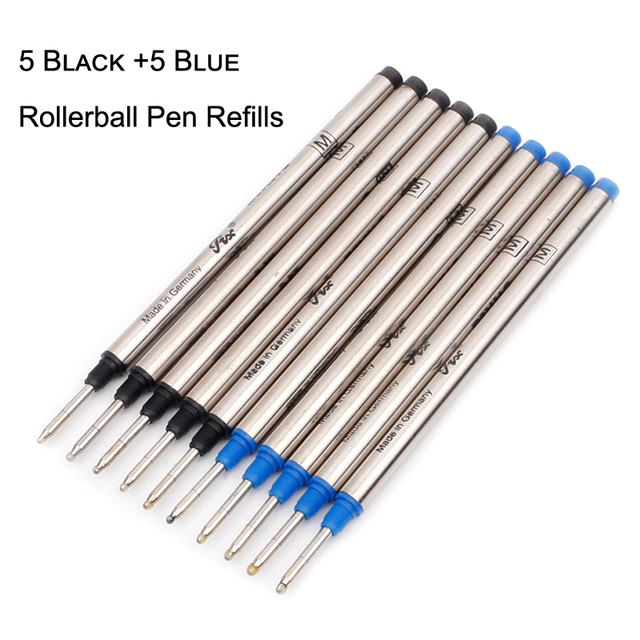 GIFTPEN pen refill 10 pieces lot 0.7mm black biue for Roller ball pens stationery write smooth pen accessories
GIFTPEN pen refill 10 pieces lot 0.7mm black biue for Roller ball pens stationery write smooth pen accessories