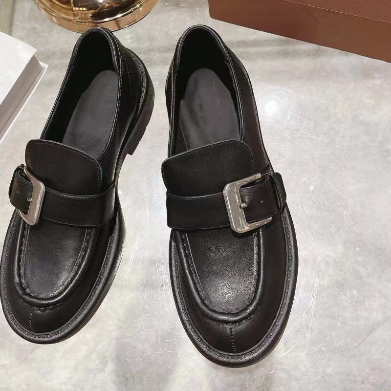 Sole Chunky Heel Thick Mary Janes Dress Shoes Loafers Women Real Leather Round Toe Solid Color Single Shoe Autumn Vacation For Girls 2022, Black
Sole Chunky Heel Thick Mary Janes Dress Shoes Loafers Women Real Leather Round Toe Solid Color Single Shoe Autumn Vacation For Girls 2022, Black