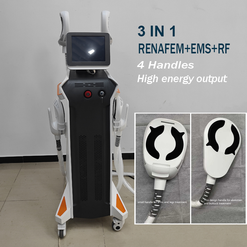 5 Handles EMslim RF Slimming EMS Cellulite Reduction Electromagnetic HIEMT Muscle Stimulator Beauty Machine Salon Use