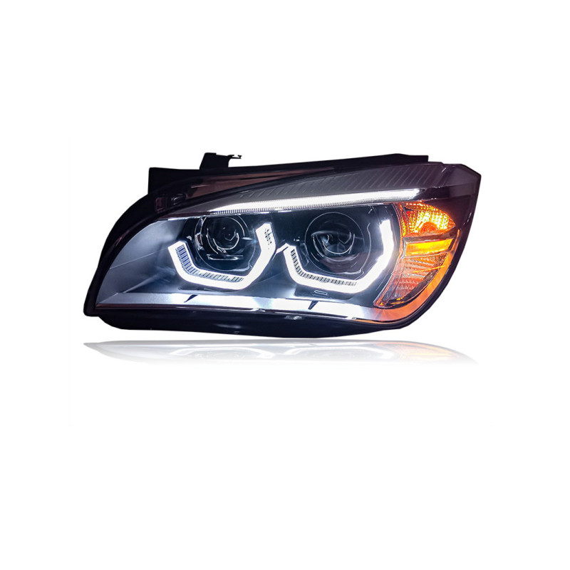 Car Styling Head Lamp for BMW X1 E84 LED Headlight Projector Lens 20 11-20 15 AngelEye DRL Hid Bi Xenon Automotive Accessories