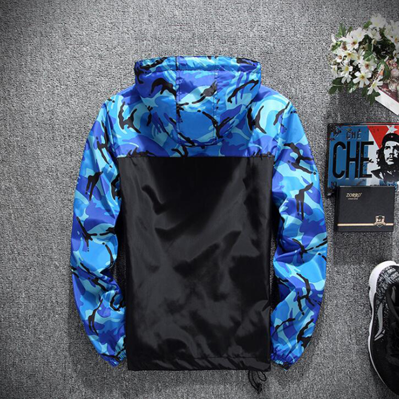 Men's Wool Blends Spring Autumn Coat Men Jacket Camouflage Young Couples Outerwear Colorful Tops Clothes Casual Big Boys Jackets for Men MY015 22