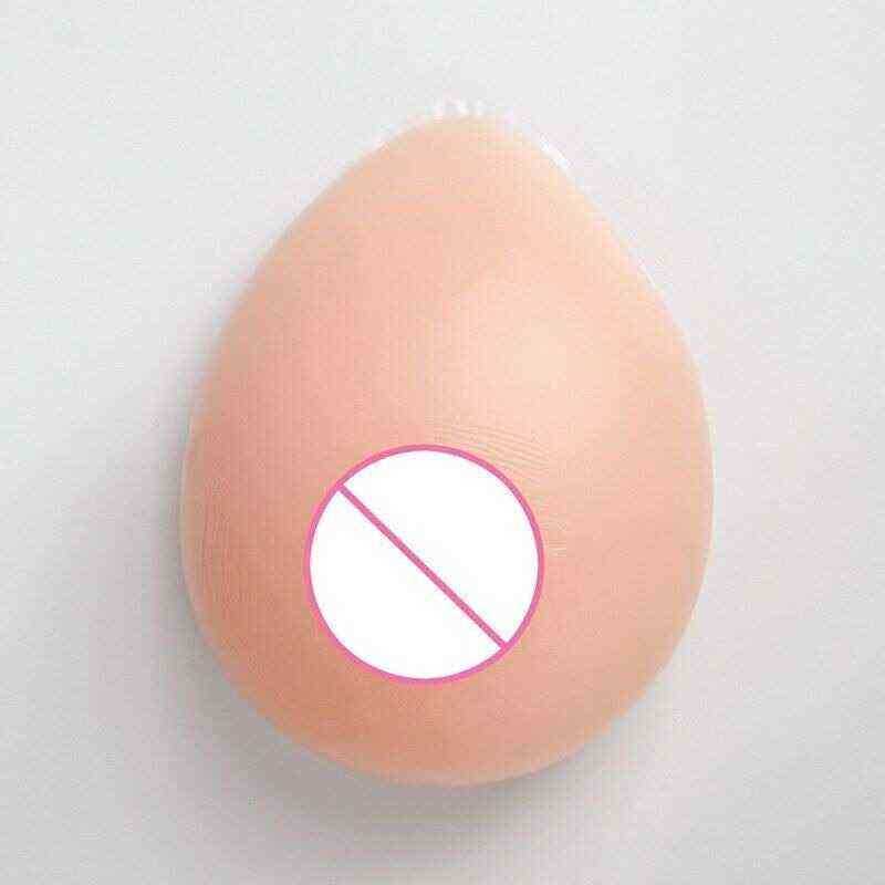 Nxy Breast Form Silicone Warter Drop Shape Adhesive Pillow Soft Realistic Boob Crossdresser Transgender Queen Transvestite Mastectomy Bra 220611