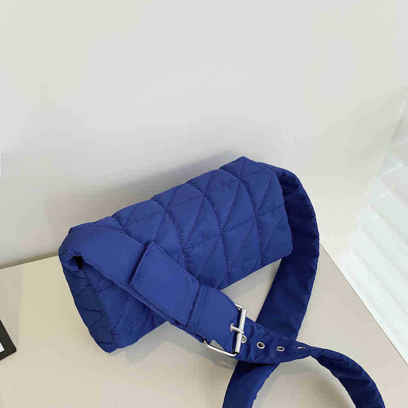 HBP Evening Bags Autumn Cotton cossbody bags Fashion Women's Shoulder Clothing Bag Simple Handbag Plaid Women 220826