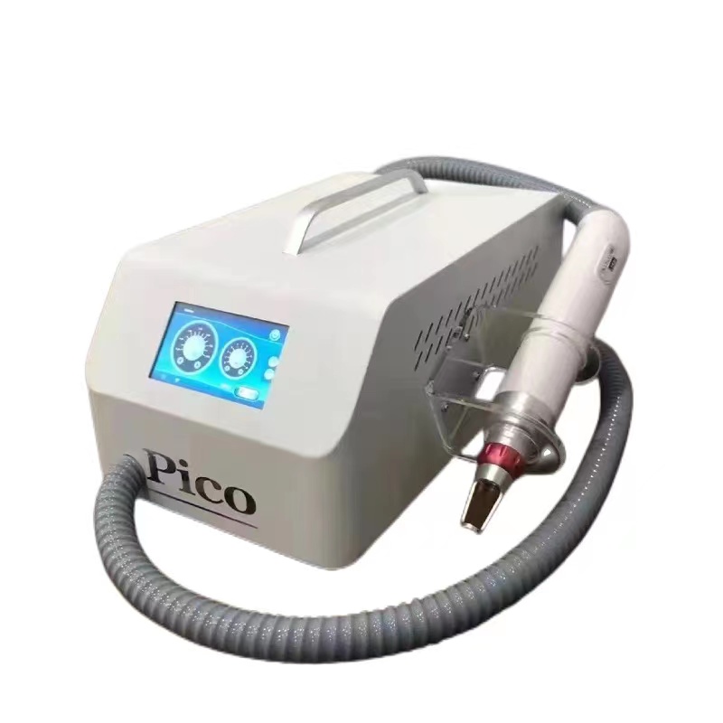 2022 New mini portable Pico Laser waterless and non-invasive eyebrow washing machine to remove tattoo picosecond freckles