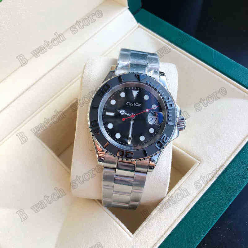 Men's mechanical watches date luxury designer 40mm Automatic Watch Ceramic Bezel 316l Stainless Steel Miyota 8215 Movement Mechanical Male4618
Men's mechanical watches date luxury designer 40mm Automatic Watch Ceramic Bezel 316l Stainless Steel Miyota 8215 Movement Mechanical Male4618