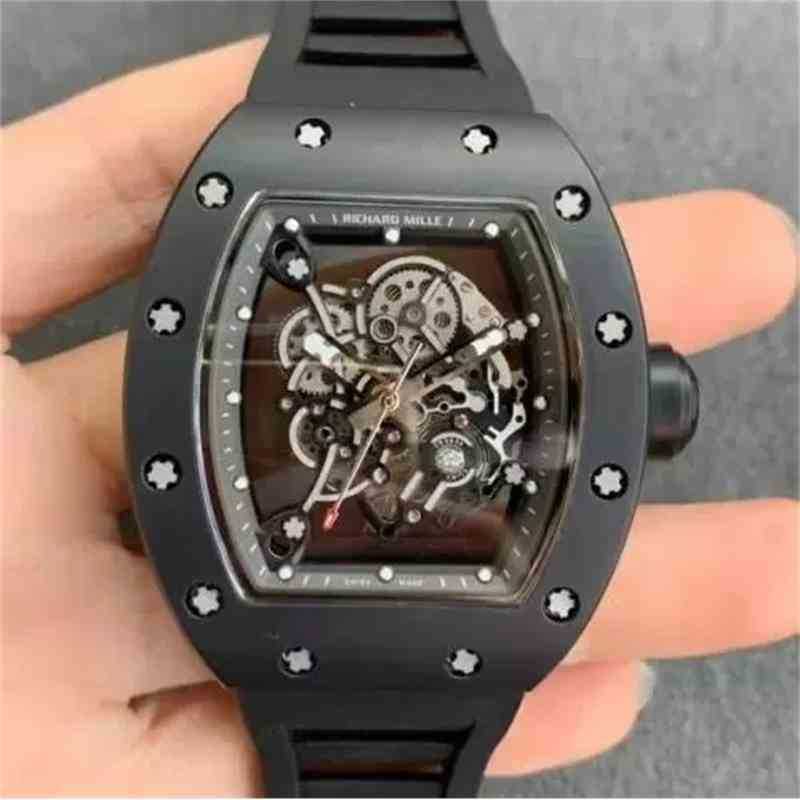 multi-function SUPERCLONE Luxury Wristwatch Richa Milles Zun Watch Mechanical Women's Rm010 Skull Rm030 Men's Tourbillon CPTD KZGR 9CI5, Black
multi-function SUPERCLONE Luxury Wristwatch Richa Milles Zun Watch Mechanical Women's Rm010 Skull Rm030 Men's Tourbillon CPTD KZGR 9CI5, Black