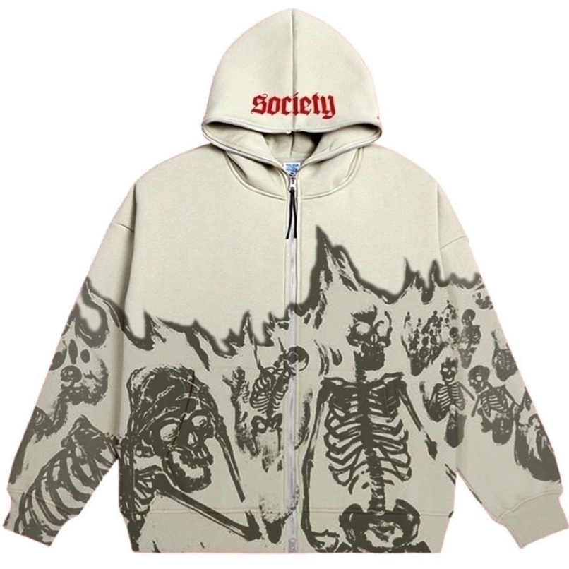 Men's Jackets Men Anime Skull Hoodies Women Vintage Gothic Zip Up Long Sleeve Streetwear Loose Coats Harajuku Letter Print Hooded Sweatshirts 220928, Ea01123-dark grey
Men's Jackets Men Anime Skull Hoodies Women Vintage Gothic Zip Up Long Sleeve Streetwear Loose Coats Harajuku Letter Print Hooded Sweatshirts 220928, Ea01123-dark grey
