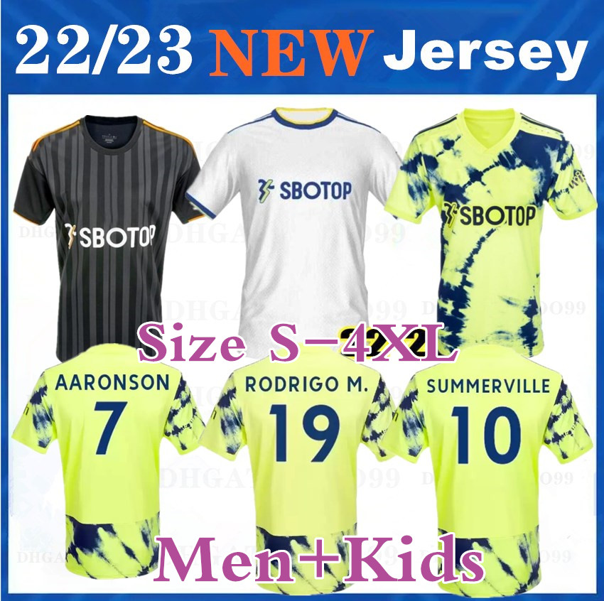 22 23 leeds soccer jersey 2022 2023 T ROBERTS HERNANDEZ HARRISON JAMES BAMFORD RAPHINHA PHILLIPS RODRIGO football shirt Men kids kits uniforms Size XXXL 4XL
22 23 leeds soccer jersey 2022 2023 T ROBERTS HERNANDEZ HARRISON JAMES BAMFORD RAPHINHA PHILLIPS RODRIGO football shirt Men kids kits uniforms Size XXXL 4XL