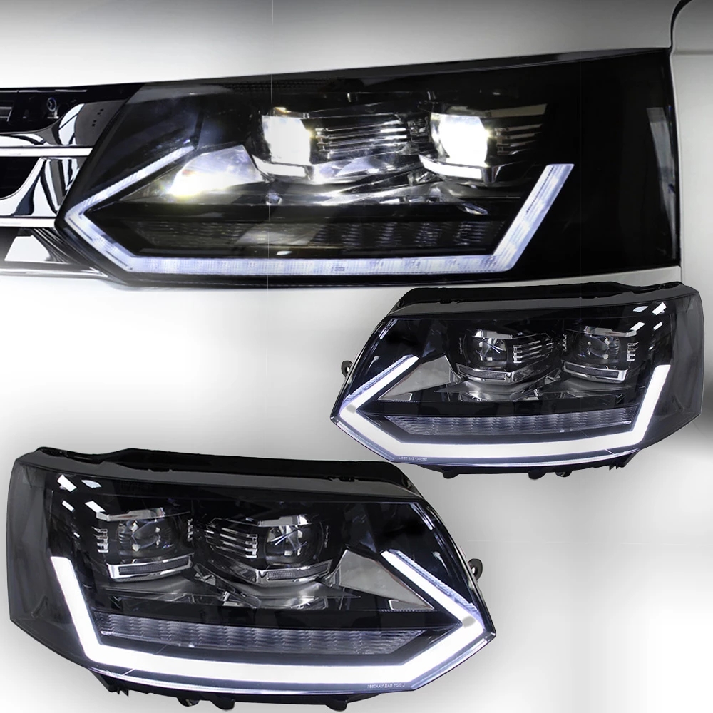 Car Lights for VW Multivan T5 LED Headlight Projector Lnes 20 14-20 19 Head Lamp Animation Dynamic Signal DRL Auto Accessories