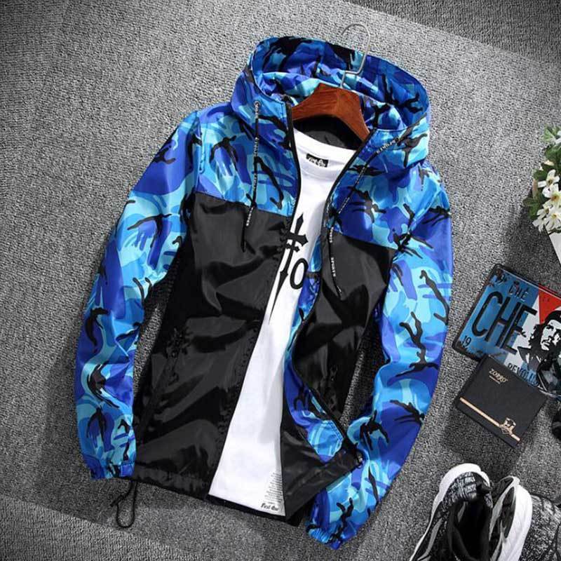 Men's Wool Blends Spring Autumn Coat Men Jacket Camouflage Young Couples Outerwear Colorful Tops Clothes Casual Big Boys Jackets for Men MY015 22