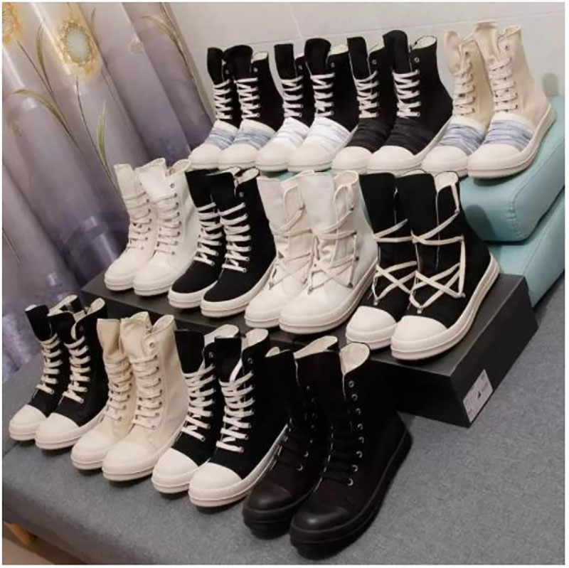 Designer Rick Canvas Shoes Owen UItility Mens Trainers Glamour Grunge Gothic Shoe High Top Booties Black Lace Up Breathable Men Women Boot, Color 4
Designer Rick Canvas Shoes Owen UItility Mens Trainers Glamour Grunge Gothic Shoe High Top Booties Black Lace Up Breathable Men Women Boot, Color 4