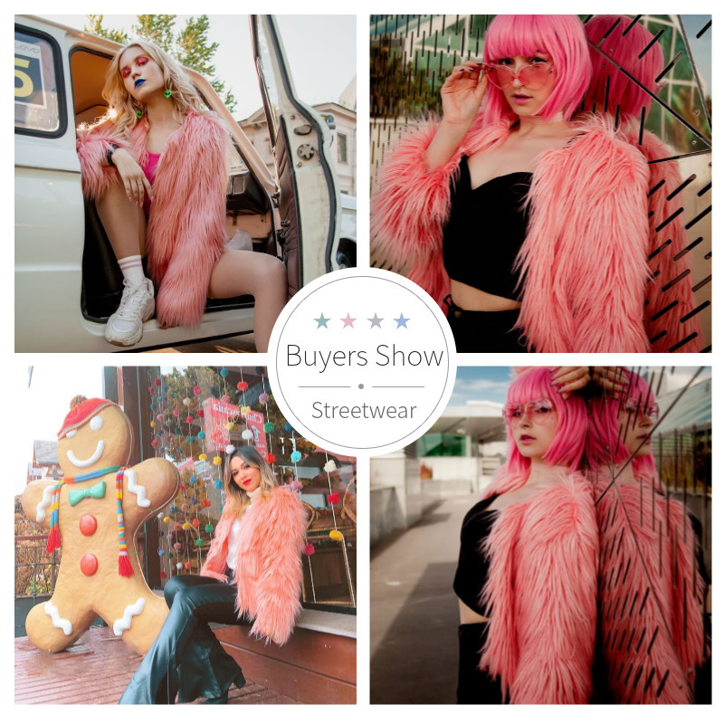 Women's Fur Faux Fashion ry Coat Women Fluffy Warm Long Sleeve Female Outerwear Autumn Winter Jacket Hairy Collarless Overcoat 220928