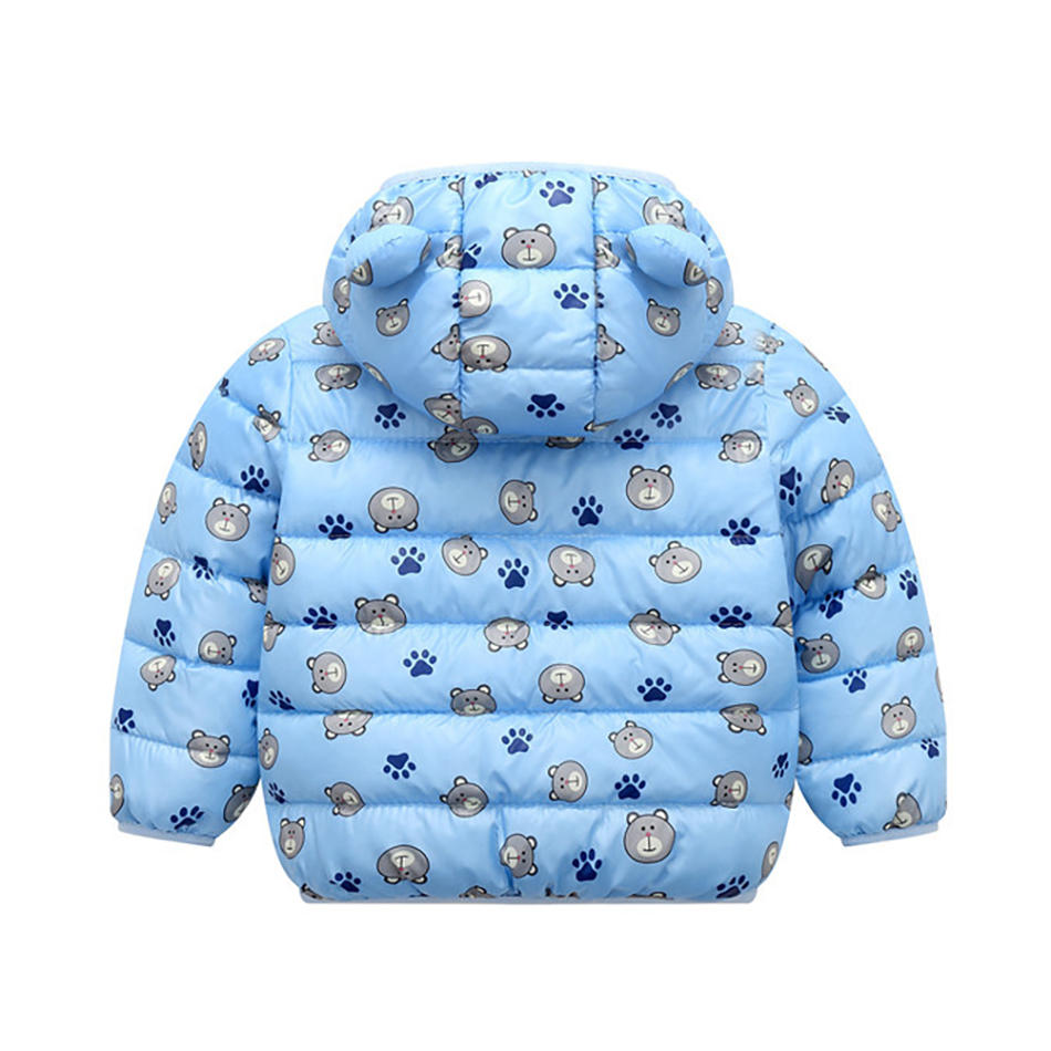 Jackets Autumn Winter Baby Kids Solid Outerwear Infants Boys Girls Hooded Jacket Coats Clothing Christmas Cotton Padded Clothes JYF 220928