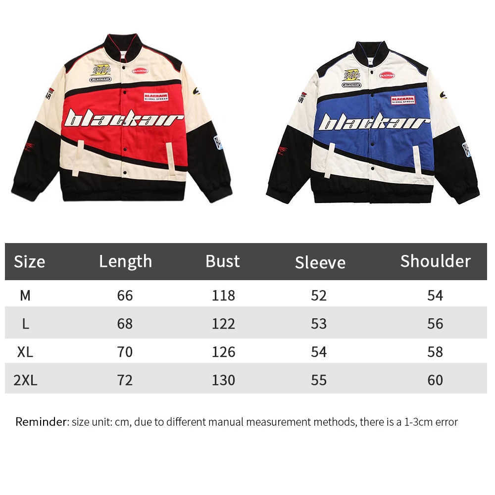 Men's Jackets Motorcycle Jacket Men Streetwear Letter Print Chaquetas Hombre Hip Hop Vintage Cotton Couples Spring Baseball Jacket Unisex Coat T2