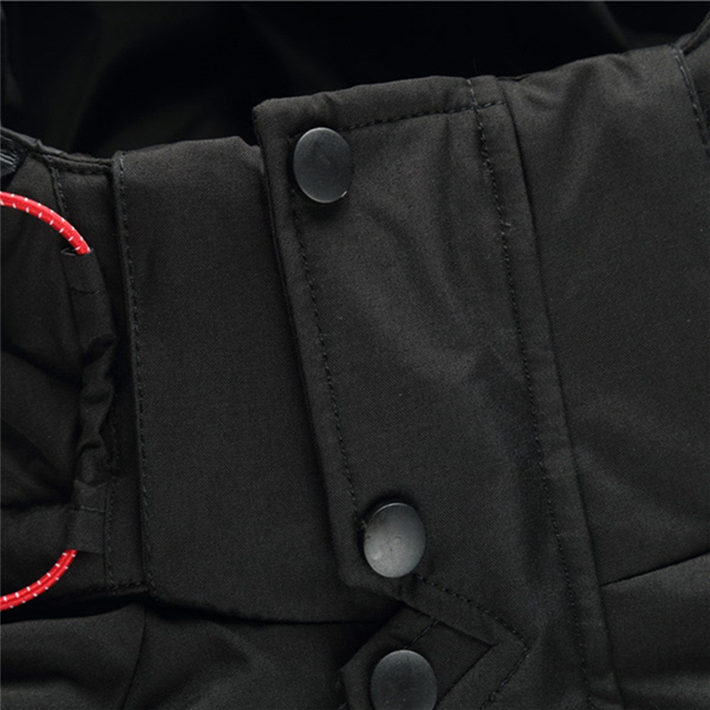 Men's Down Parkas Winter Snow Down Jacket Men Casual Thick Warm Parkas Hooded Coats Multi-pocket White Duck Down Windbreaker Jackets Overcoat 220