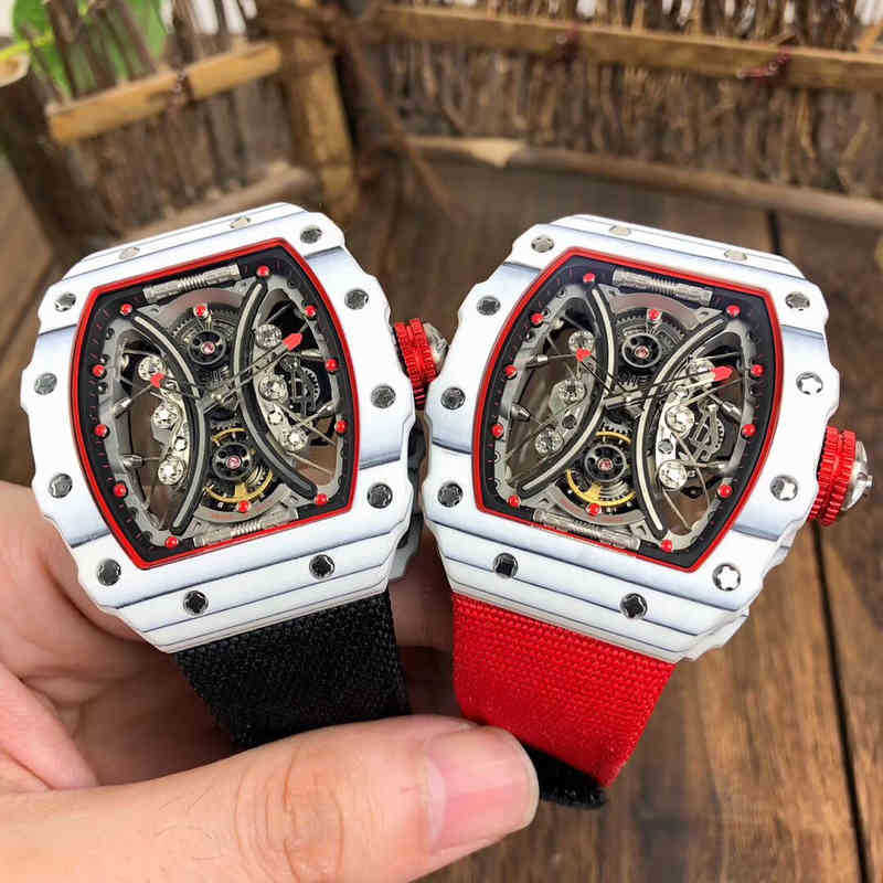 watches wristwatch Luxury richa milles designer white carbon fiber men's fully automatic mechanical watch hollow out light fashion waterproof personality, Same price
watches wristwatch Luxury richa milles designer white carbon fiber men's fully automatic mechanical watch hollow out light fashion waterproof personality, Same price