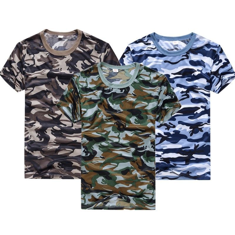3pcs/Lot Summer Camouflage T Shirts Short Sleeve Quick Dry O Neck Military Army Camou Tees Hiking Outdoors T Shirt, Green+yellow+grey
3pcs/Lot Summer Camouflage T Shirts Short Sleeve Quick Dry O Neck Military Army Camou Tees Hiking Outdoors T Shirt, Green+yellow+grey