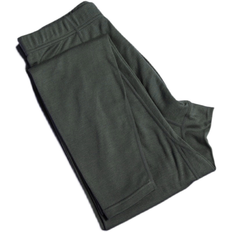 Men's Thermal Underwear Men's 100 Merino Wool Base Layer Long Johns Mens Merino Wool Bottom Pants Thermal Underwear Everyday Leggings Midewe
