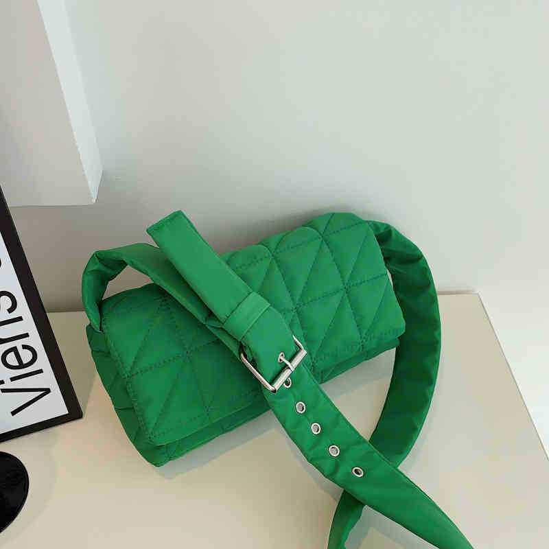 HBP Evening Bags Autumn Cotton cossbody bags Fashion Women's Shoulder Clothing Bag Simple Handbag Plaid Women 220826