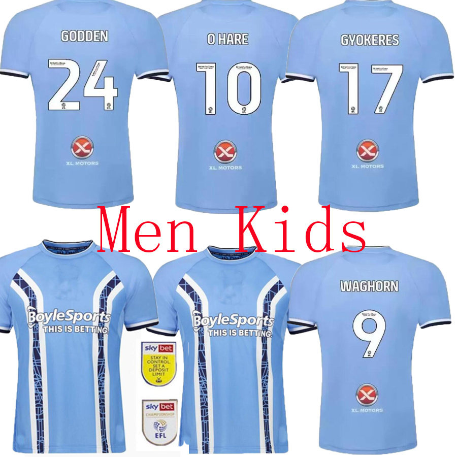 22 23 Coventry city soccer jersey maillot de foot 2022 2023 O'Hare Gyokeres Godden Hamer football shirts home away third men kids kit, White
22 23 Coventry city soccer jersey maillot de foot 2022 2023 O'Hare Gyokeres Godden Hamer football shirts home away third men kids kit, White