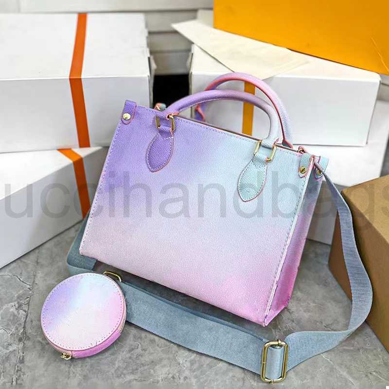 designer bag Top Quality Women Totes Handbags Designer Fashion Crossbody Bags Sunrise Pastel Onthego Summer SPRING IN THE CITY Shoulder Purses 25cm
designer bag Top Quality Women Totes Handbags Designer Fashion Crossbody Bags Sunrise Pastel Onthego Summer SPRING IN THE CITY Shoulder Purses 25cm