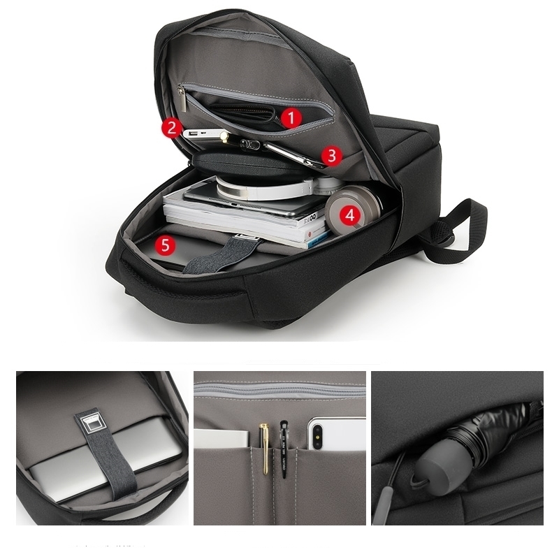 School Bags Anti Theft Oxford Men 14 inch Laptop Backpacks Fashion Travel Male Mochilas Feminina Casual Women bag USB Charging 220926