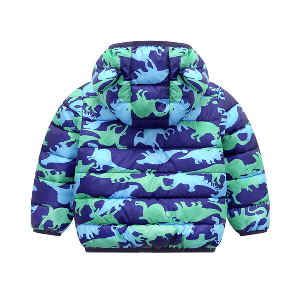 Jackets Autumn Winter Baby Kids Solid Outerwear Infants Boys Girls Hooded Jacket Coats Clothing Christmas Cotton Padded Clothes JYF 220928