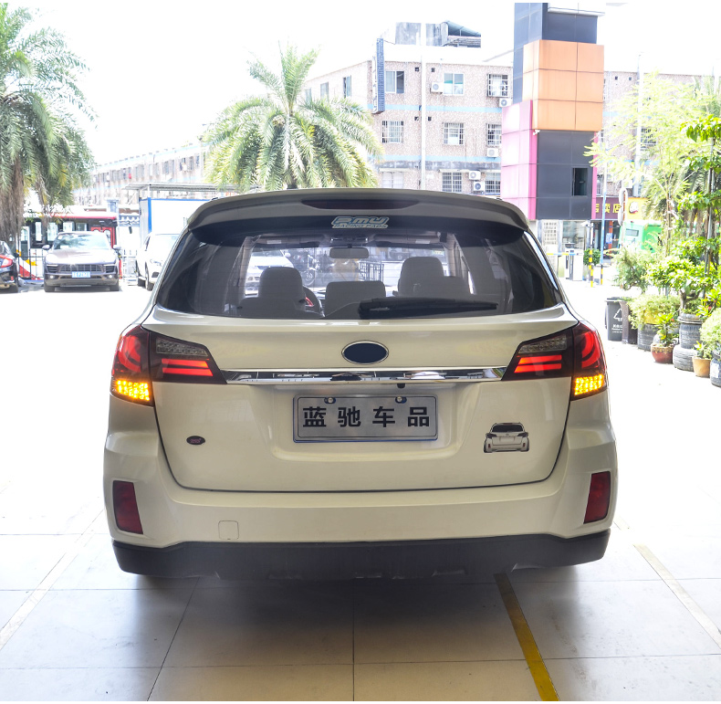 Car Taillights For Subaru Outback 20 10-20 16 Tail Lamp LED Fog Lights Day Running Light DRL Tuning Car Accessories