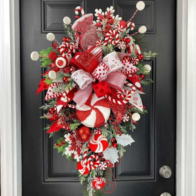 Decorative Flowers Wreaths 1 PC New Arrival Christmas Upside Down Tree Christmas Door Christmas Candy Upside Down Tree Wall Decoration Dropshipping J220928, 1pc
Decorative Flowers Wreaths 1 PC New Arrival Christmas Upside Down Tree Christmas Door Christmas Candy Upside Down Tree Wall Decoration Dropshipping J220928, 1pc