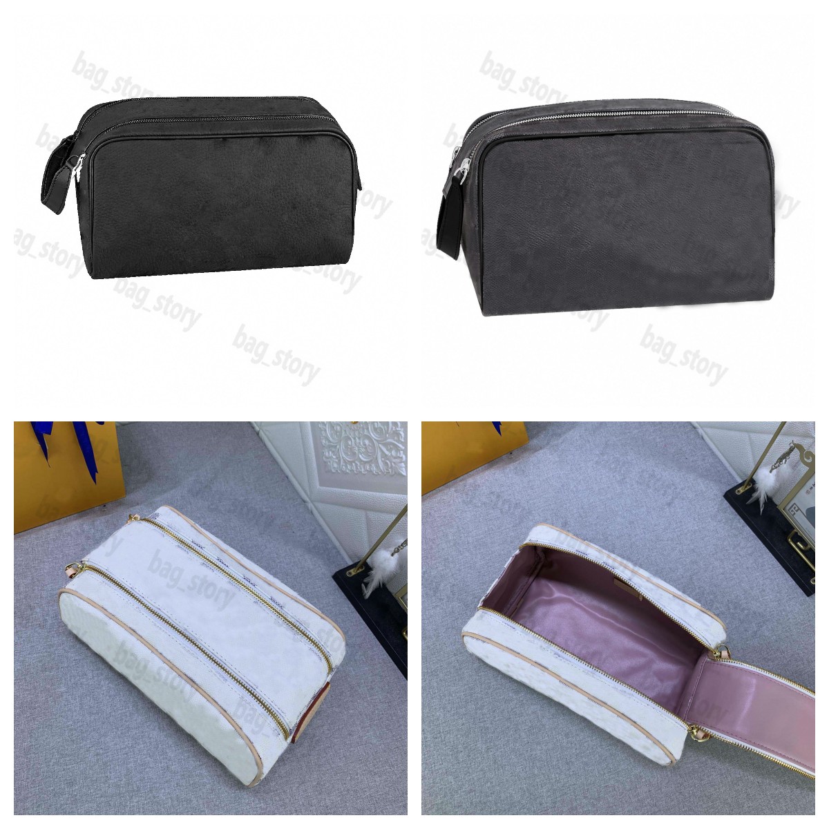 Dopp Kit Pouch Toilet Bag Women Cosmetic Handbag Men Washing Room Box Designer Damier Graphite Monograms Letter Checkboard Zipper Closure Storage M47528
Dopp Kit Pouch Toilet Bag Women Cosmetic Handbag Men Washing Room Box Designer Damier Graphite Monograms Letter Checkboard Zipper Closure Storage M47528