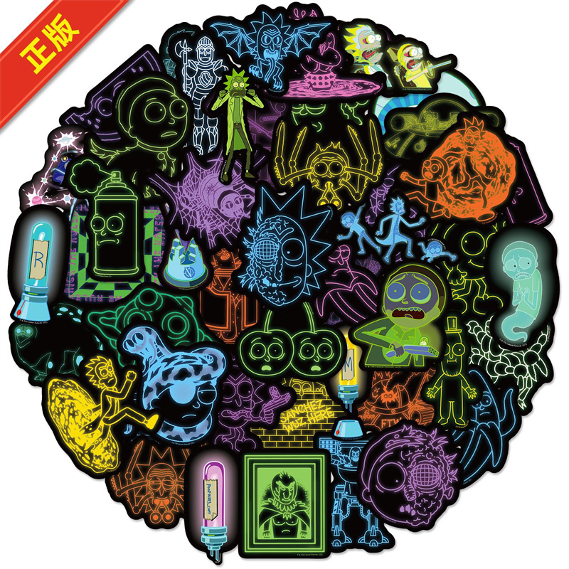 50PCS Comedy Animated Stickers Rick and Morty Graffiti Stickers for DIY Luggage Laptop Skateboard Motorcycle Bicycle Decals, Multi colors
50PCS Comedy Animated Stickers Rick and Morty Graffiti Stickers for DIY Luggage Laptop Skateboard Motorcycle Bicycle Decals, Multi colors