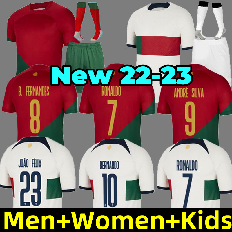 2022 JOAO FELIX PORTUGAL soccer jerseys RUBEN DIAS NEVES BRUNO RONALDO FERNANDES DIOGO J. Mendes BERNARDO Portuguese football shirt Men women Kids kit jersey, Color 8
2022 JOAO FELIX PORTUGAL soccer jerseys RUBEN DIAS NEVES BRUNO RONALDO FERNANDES DIOGO J. Mendes BERNARDO Portuguese football shirt Men women Kids kit jersey, Color 8