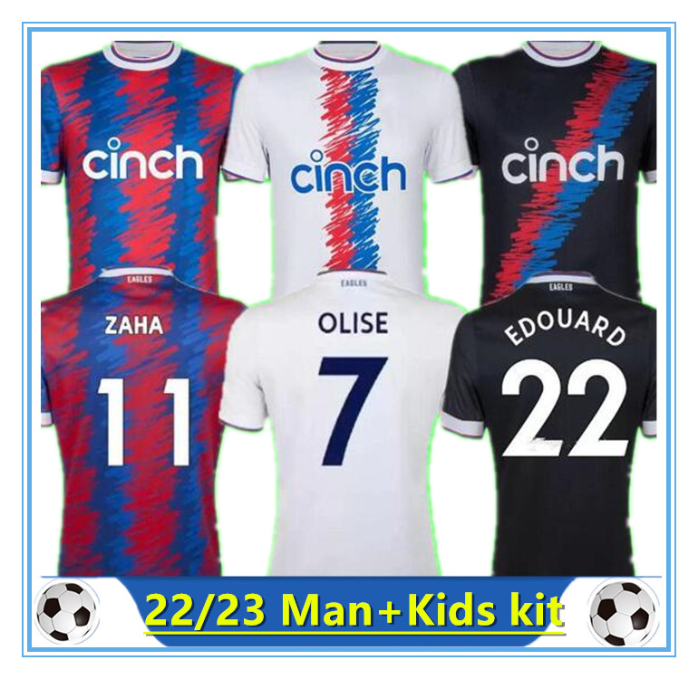 2022 2023 CRYSTAL OLISE Third Soccer Jerseys PALACE ZAHA EZE J.AYEW Away maillots de foot BENTEKE MILIVOJEVIC MATETA ANDERSEN GALLAGHER Home Football shirt, White
2022 2023 CRYSTAL OLISE Third Soccer Jerseys PALACE ZAHA EZE J.AYEW Away maillots de foot BENTEKE MILIVOJEVIC MATETA ANDERSEN GALLAGHER Home Football shirt, White