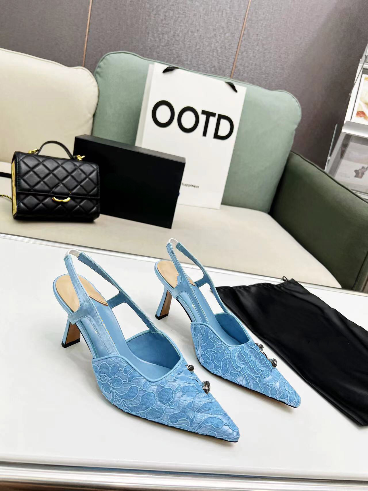 2022 Slingbacks Ballerinas Sandal Dress Shoes Designers Shoe Sandals Women Chunky Heel Pumps Loafers Slingbacks Heeled Fashion c Comfy Ballet Flats, Color 1
2022 Slingbacks Ballerinas Sandal Dress Shoes Designers Shoe Sandals Women Chunky Heel Pumps Loafers Slingbacks Heeled Fashion c Comfy Ballet Flats, Color 1