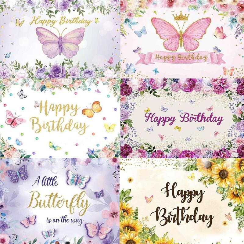 Party Decoration Pink Butterfly Birthday Backdrops For Girl Wedding Decor Props Crown Floral Baby Shower Po Pography Background
Party Decoration Pink Butterfly Birthday Backdrops For Girl Wedding Decor Props Crown Floral Baby Shower Po Pography Background