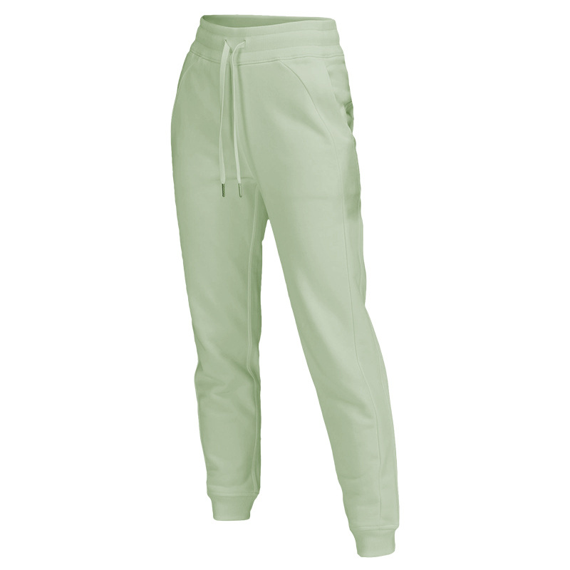 062 Pants Women's Trousers Yoga Loose Wool Pants Excerise Sport Gym Running Casual Long Pant Elastic High Waist Drawstring